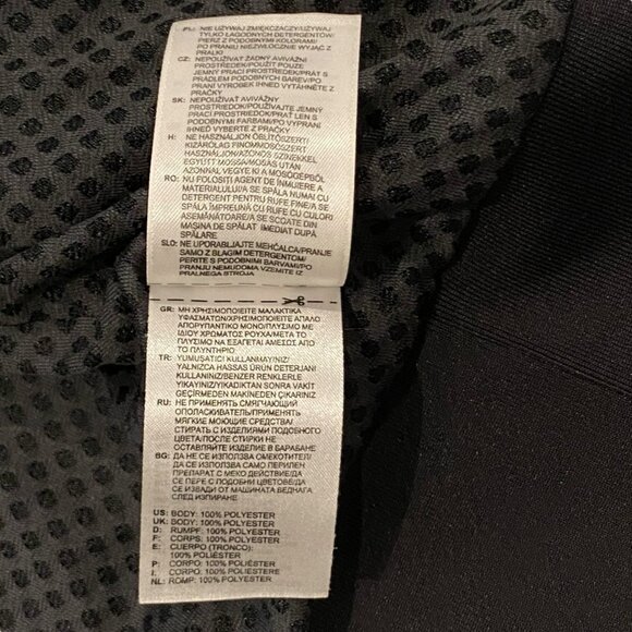 ADIDAS Men's BROOKLYN NETS Black Track Jacket Full Zip NBA Stitch Logo 2XL - Picture 13 of 14